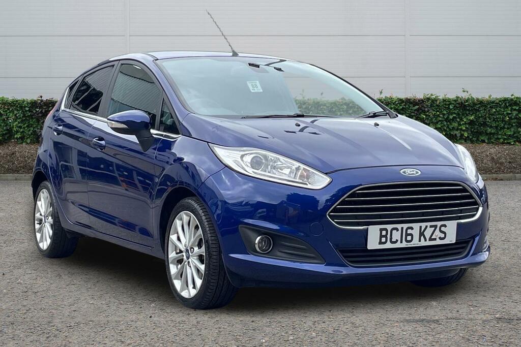 Ford Fiesta 1.0 Ecoboost 125 Titanium X Blue