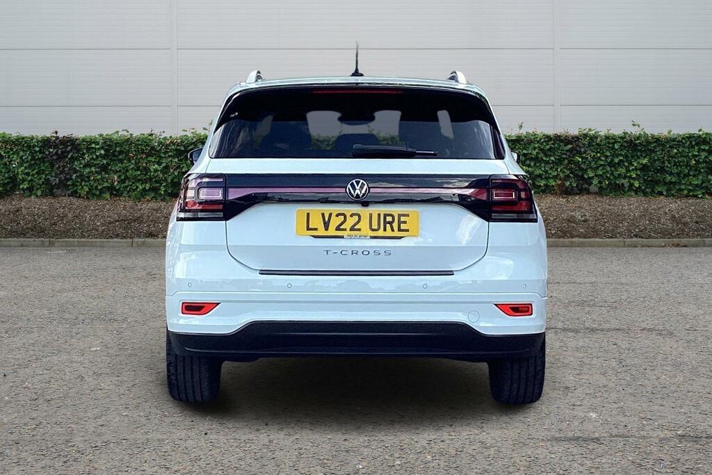 Volkswagen T-Cross 1.5 Tsi Evo R-line Dsg White #5