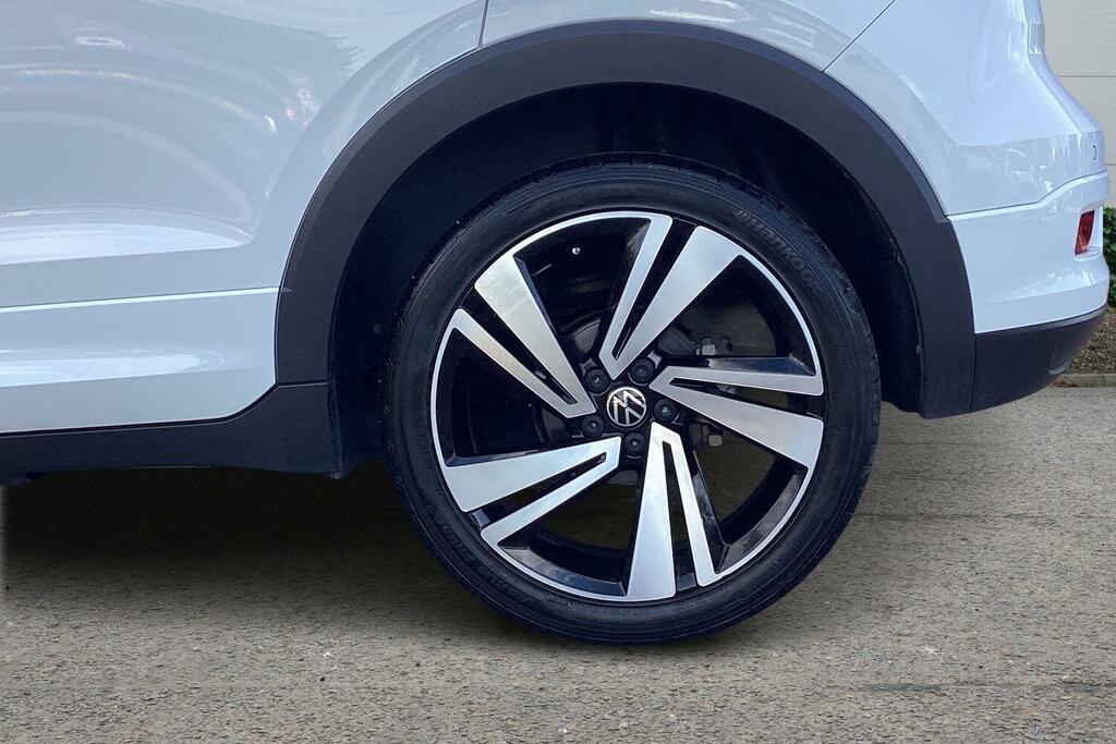 Volkswagen T-Cross 1.5 Tsi Evo R-line Dsg White #6