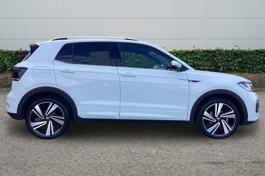 Volkswagen T-Cross 1.5 Tsi Evo R-line Dsg White #3