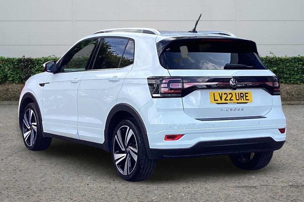 Volkswagen T-Cross 1.5 Tsi Evo R-line Dsg White #2