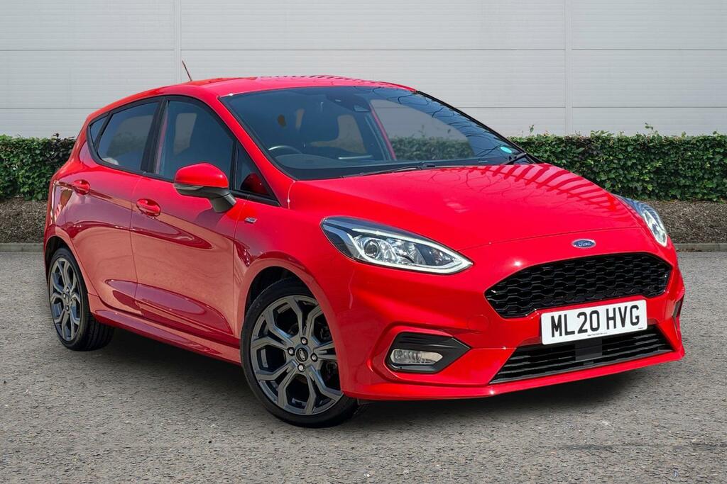 Ford Fiesta 1.0T Ecoboost St-line Edition Euro 6 Ss Red