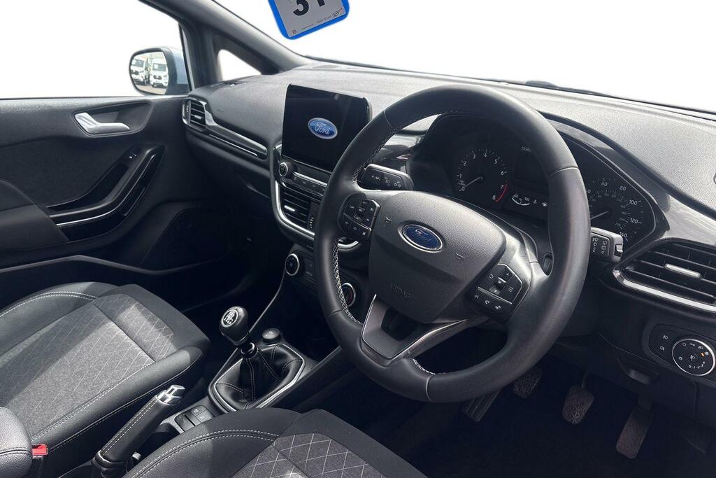 Ford Fiesta 1.0 Ecoboost Hybrid Mhev 125 Active Edition Black #8
