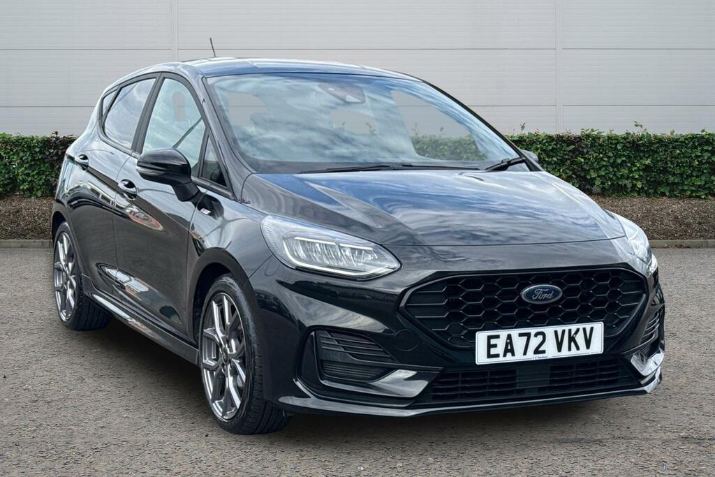 Ford Fiesta 1.0T Ecoboost Mhev St-line Edition Euro 6 Ss Black
