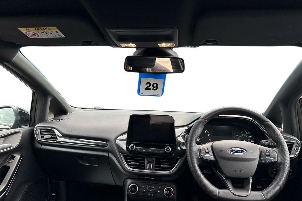 Ford Fiesta 1.0T Ecoboost Mhev Titanium Hatchback M White #9