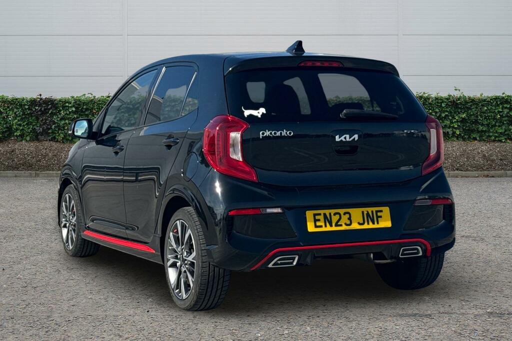 Kia Picanto 1.0 Gt-line 4 Seats EN23JNF Black #2