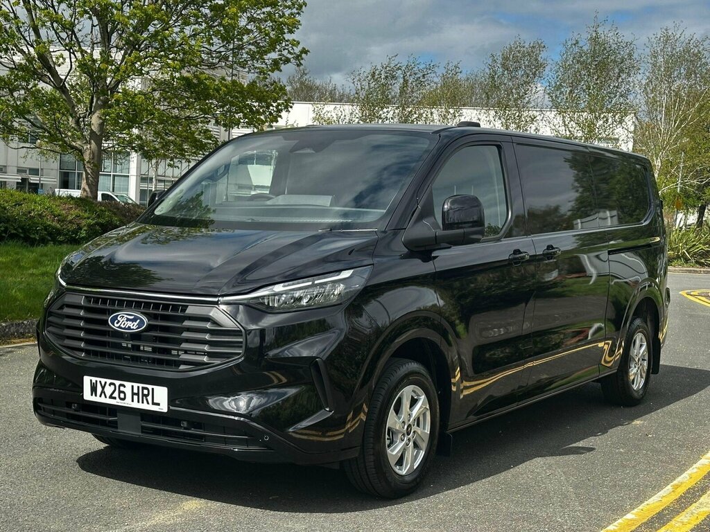 Ford Transit Custom 2.0 Ecoblue 136Ps H1 Van Limited Black #3