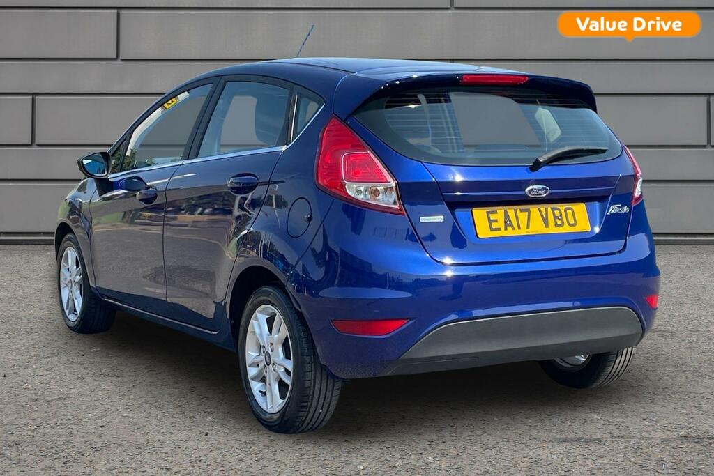 Ford Fiesta Ford Fiesta Hatchback 1.0 Ecoboost Zetec EA17VBO Blue #2