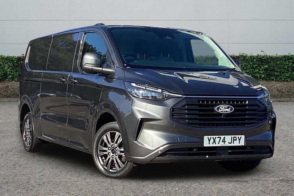 Ford Transit Custom 280 Tdci 136 L1h1 Limited Ecoblue Swb Low Roof Fwd White #1