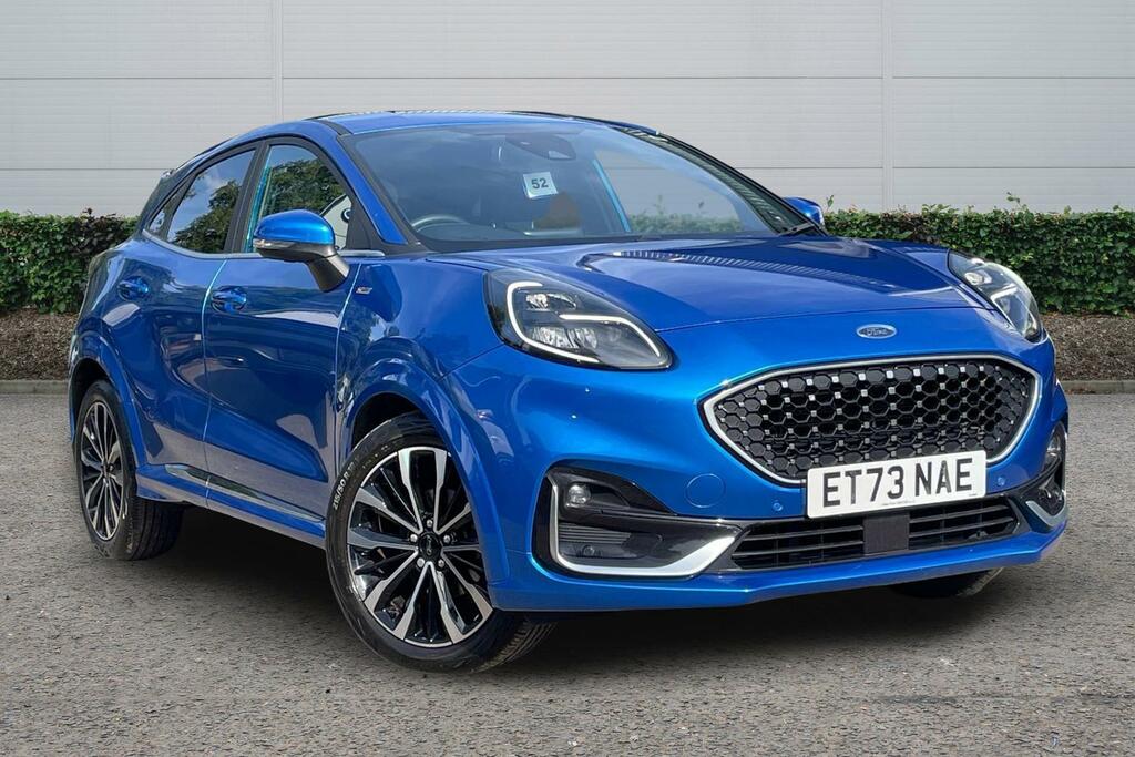 Ford Puma 1.0T Ecoboost Mhev St-line Vignale Dct Euro 6 Ss Blue