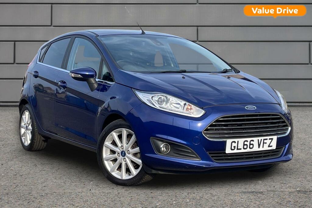 Ford Fiesta 1.0T Ecoboost Titanium Euro 6 Ss Blue