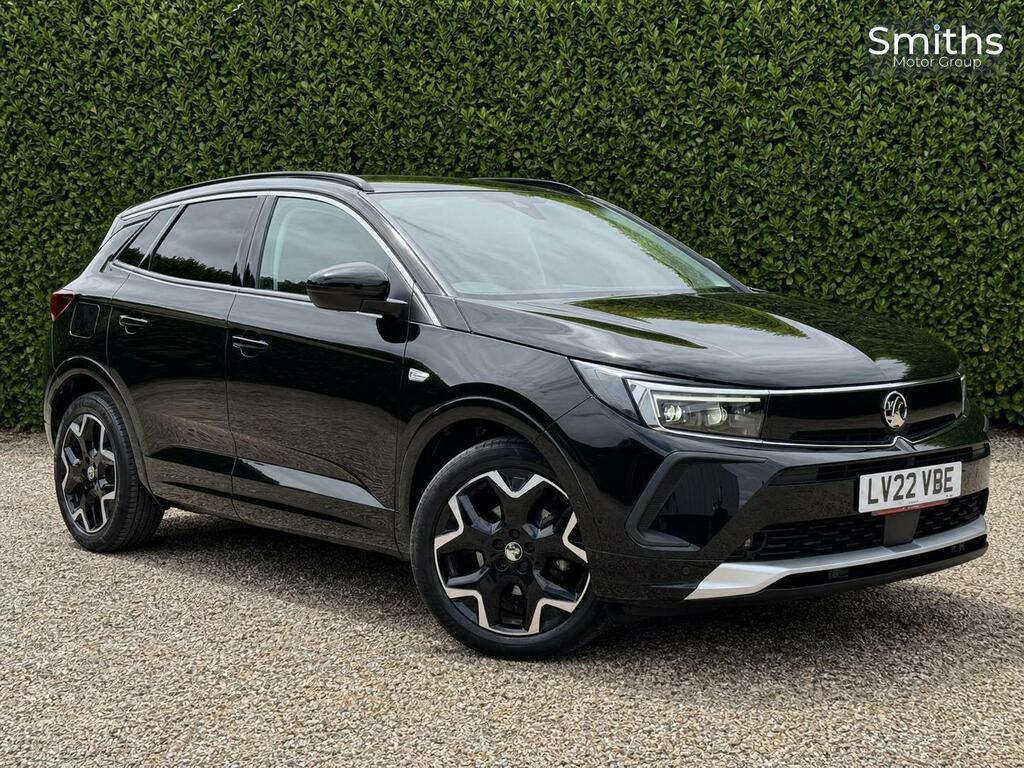 Vauxhall Grandland 1.2 Turbo Elite Euro 6 Ss LV22VBE Black