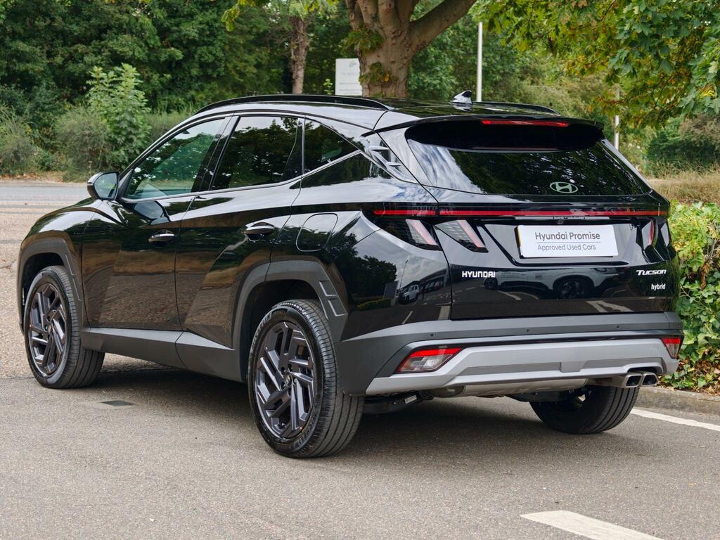 Hyundai Tucson 1.6T Hybrid Black Line Euro 6 Ss AK26YAY Black #3
