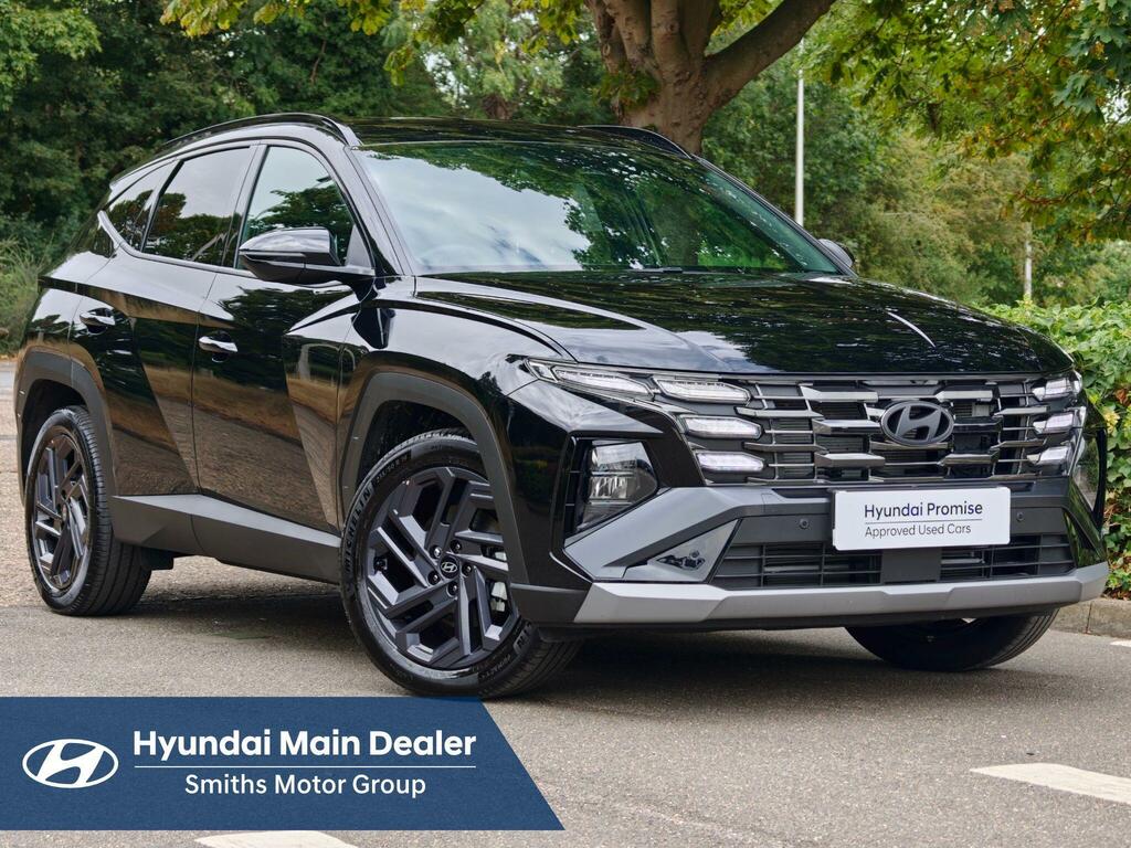 Hyundai Tucson 1.6T Hybrid Black Line Euro 6 Ss AK26YAY Black