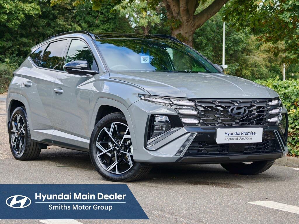 Hyundai Tucson 1.6T N Line S Euro 6 Ss EO26BZB Grey