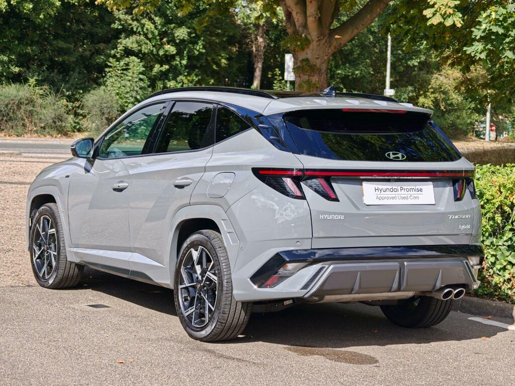Hyundai Tucson 1.6T N Line S Euro 6 Ss EO26BZB Grey #3