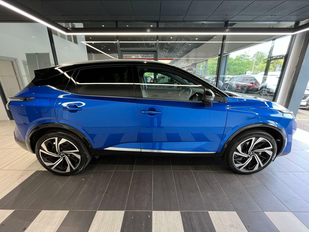 Nissan Qashqai 1.5 H E-power Tekna Euro 6 Ss OX75KWW Blue #4