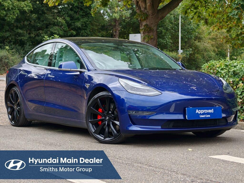 Tesla Model 3 Dual Motor Performance 4Wde Performanc SL20EXS Blue