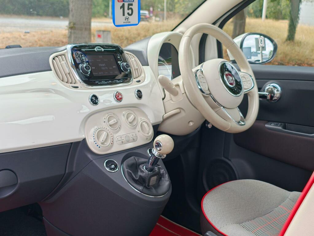 Fiat 500 1.2 Lounge Euro 6 Ss White #2