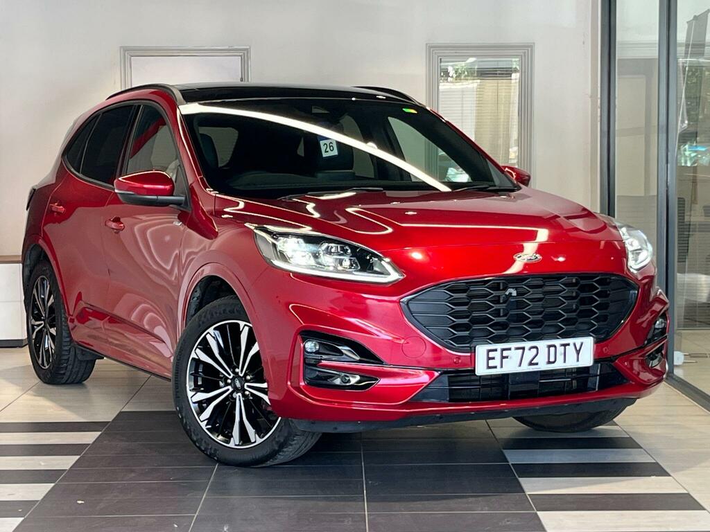 Ford Kuga 2.5 Ecoboost Duratec 14.4Kwh St-line X Cvt Euro 6 Red