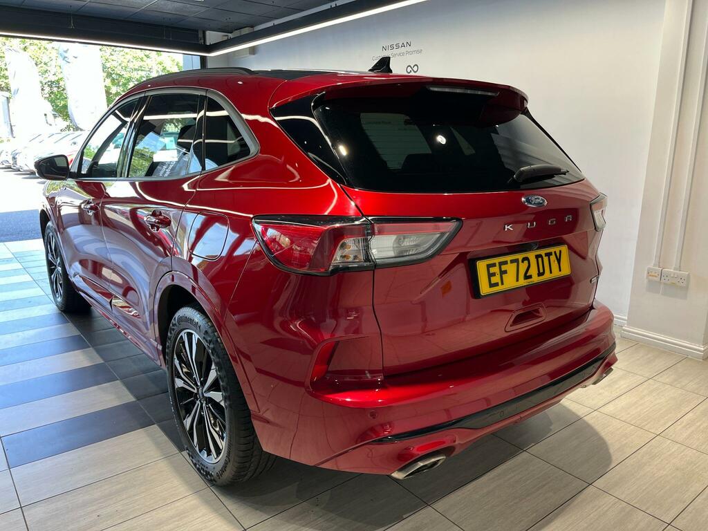 Ford Kuga 2.5 Ecoboost Duratec 14.4Kwh St-line X Cvt Euro 6 Red #3