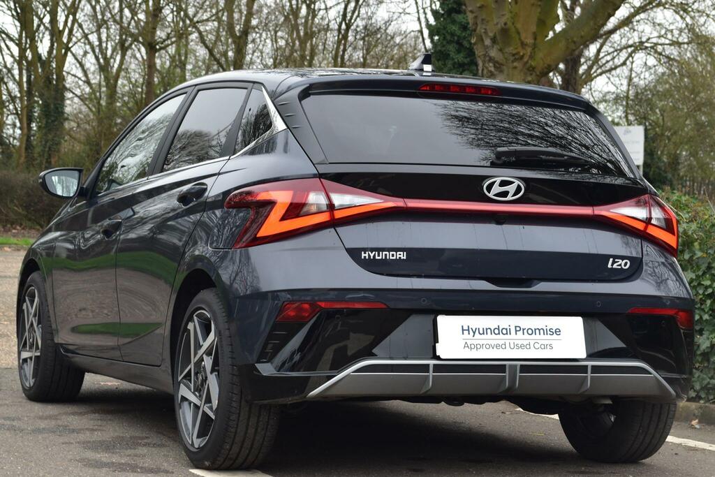 Hyundai I20 1.0 T-gdi Tech Line Dct Euro 6 Ss Grey #3