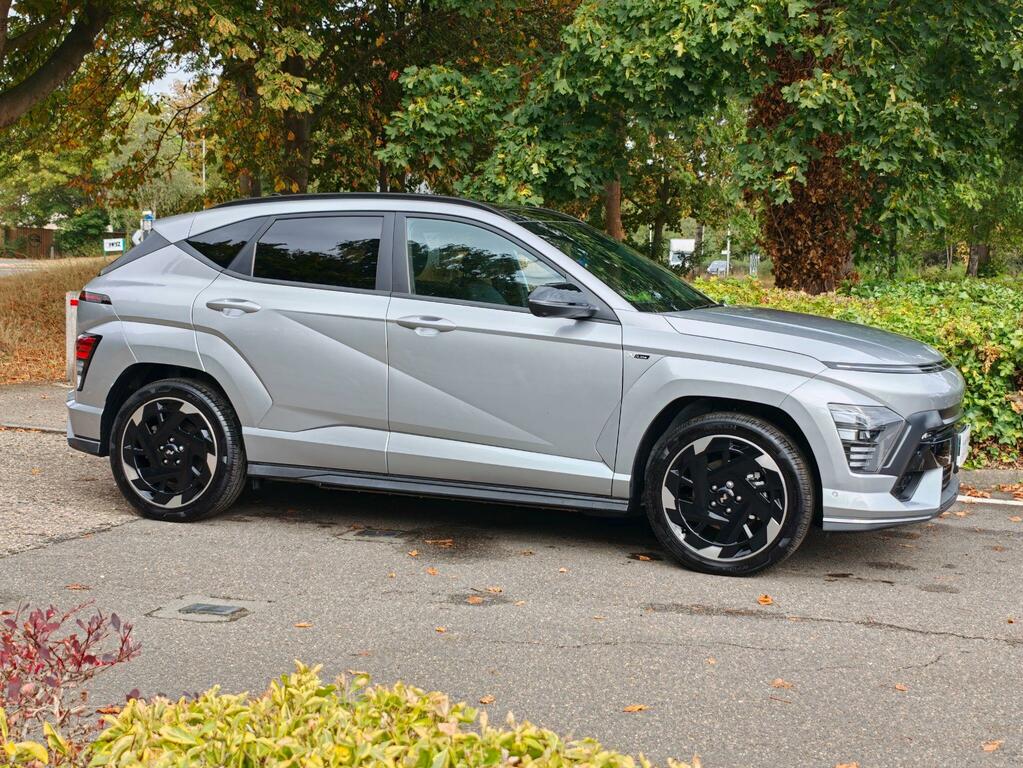 Hyundai Kona 65.4Kwh N Line S Silver #4