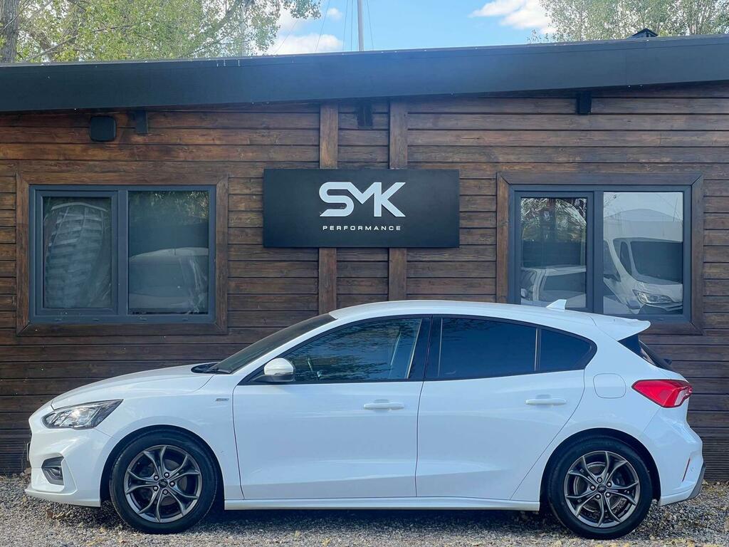 Ford Focus 1.0T Ecoboost St-line Euro 6 Ss BP68YAD White #4