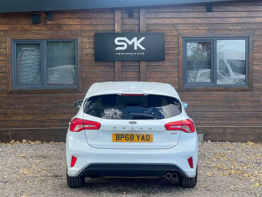 Ford Focus 1.0T Ecoboost St-line Euro 6 Ss BP68YAD White #6