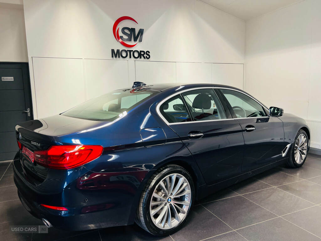 BMW 5 Series 520D Xdrive Se Blue #6