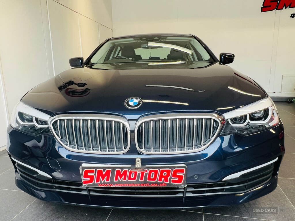 BMW 5 Series 520D Xdrive Se Blue #2