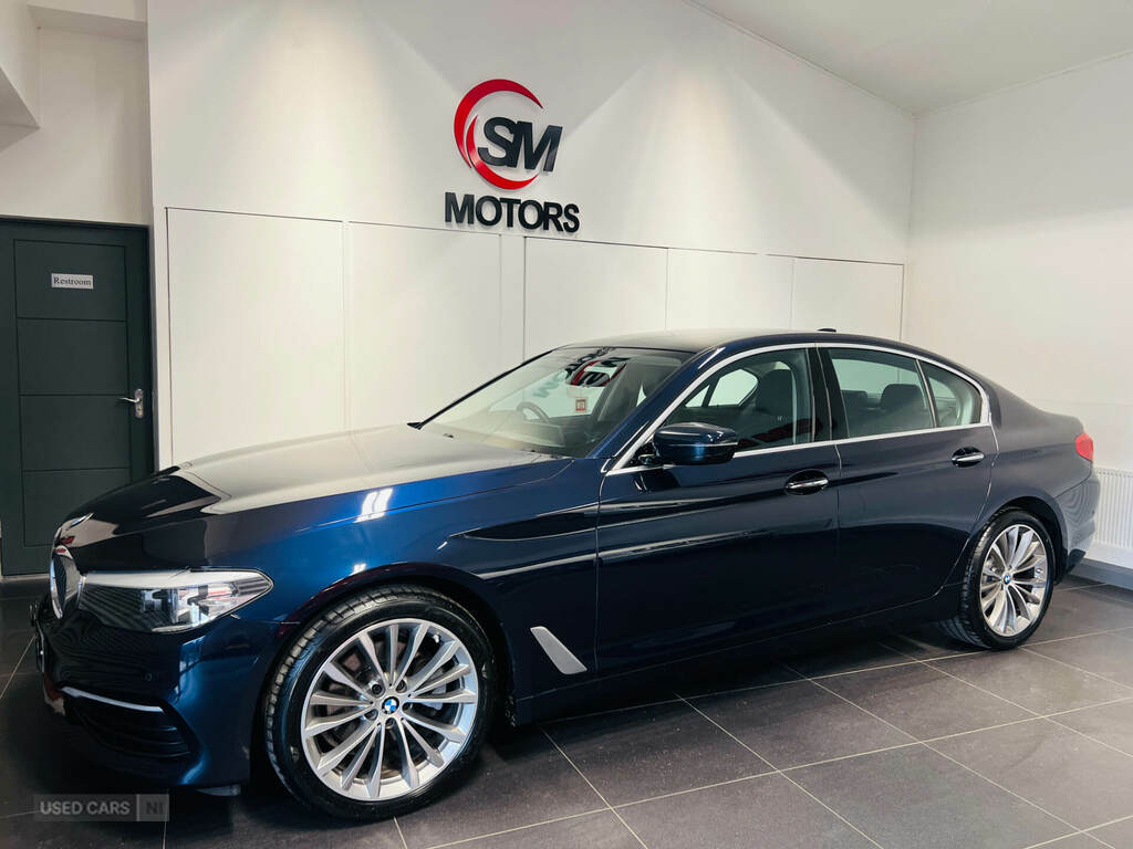 BMW 5 Series 520D Xdrive Se Blue