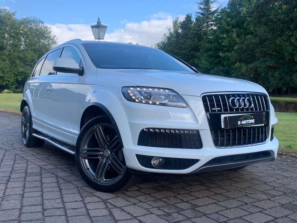 Audi Q7 3.0 Tdi V6 S Line Plus Tiptronic Quattro Euro 5 S White