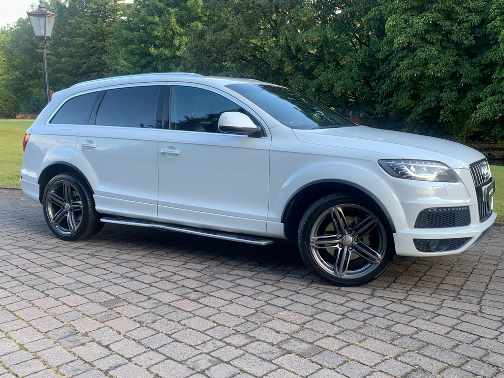 Audi Q7 3.0 Tdi V6 S Line Plus Tiptronic Quattro Euro 5 S White #6