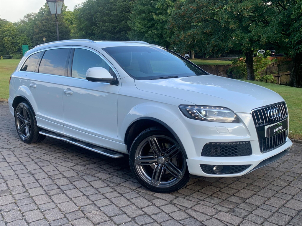 Audi Q7 3.0 Tdi V6 S Line Plus Tiptronic Quattro Euro 5 S White #5