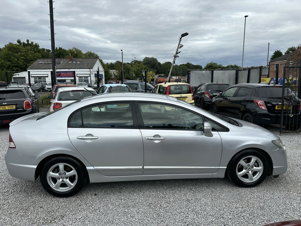 Honda Civic Saloon 1.3 Ima Ex 2009 Silver #5