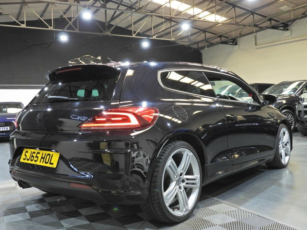Volkswagen Scirocco 2L R-line SJ65HOL Black #4