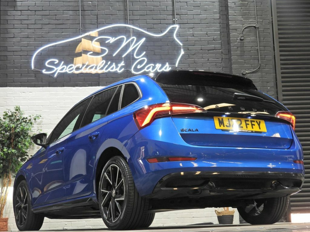 Skoda Scala 1L Monte Carlo MJ22FFY Blue #2