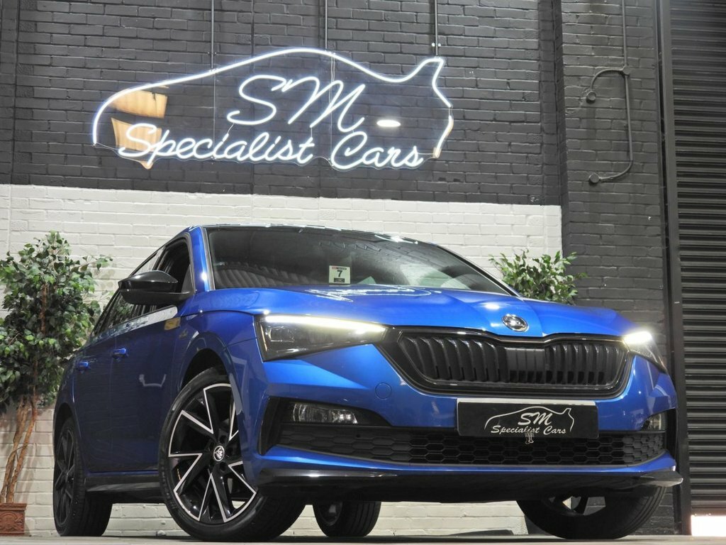 Skoda Scala 1L Monte Carlo Blue