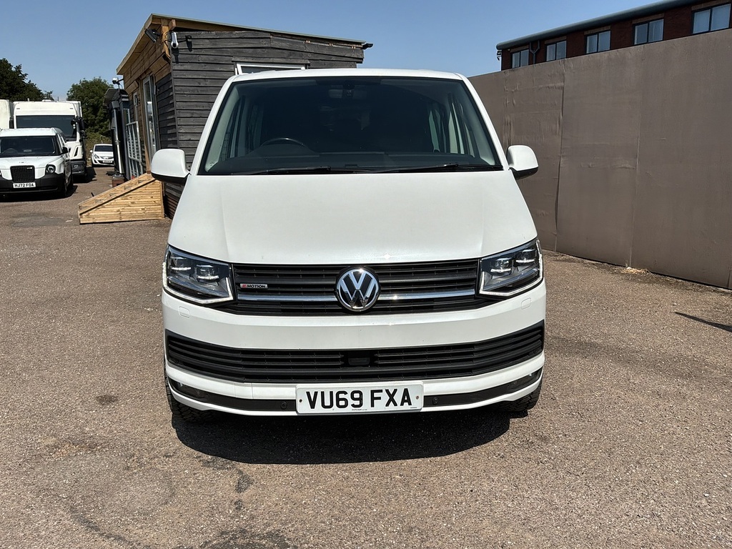 Volkswagen Transporter T32 204Ps Highline Kombi 4 Motion Dsg White #5