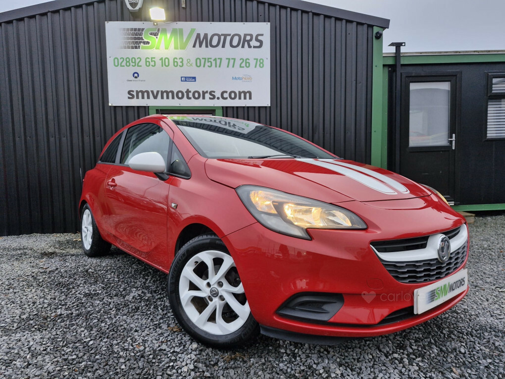 Vauxhall Corsa Sting Red