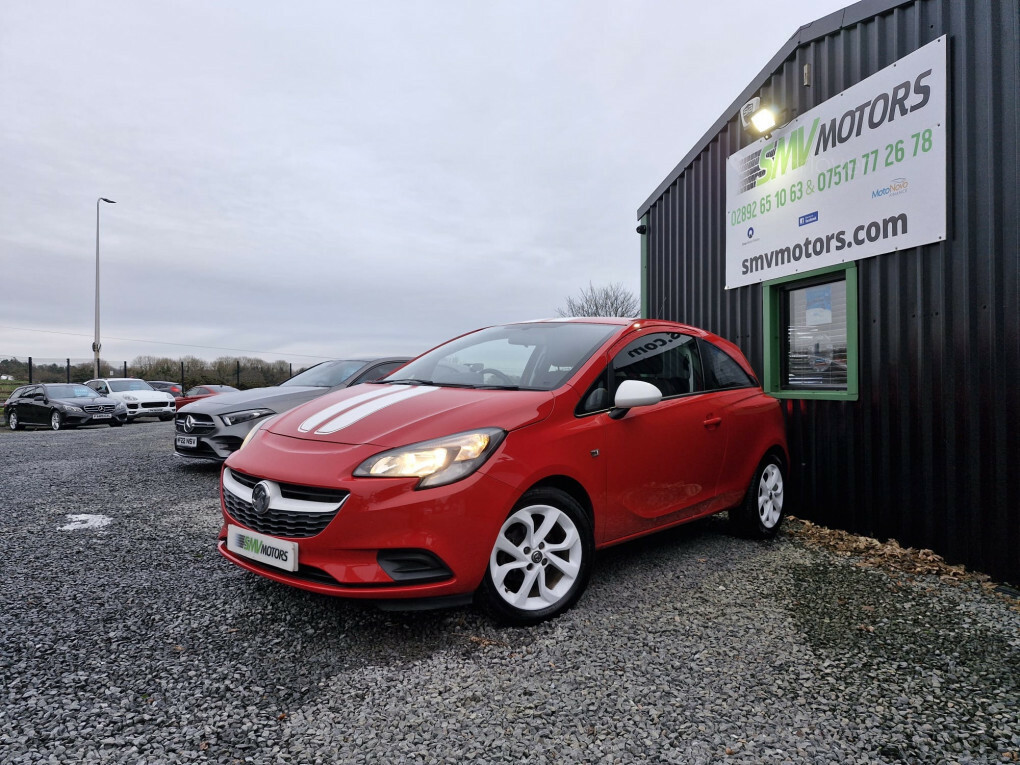 Vauxhall Corsa Sting Red #3