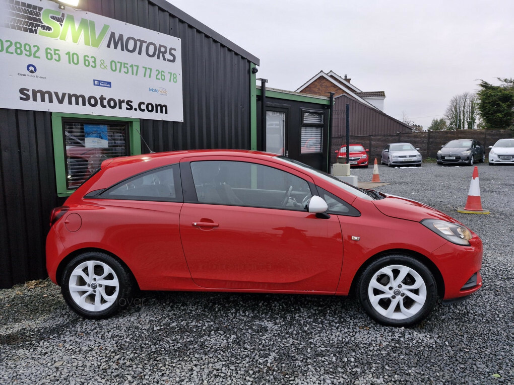 Vauxhall Corsa Sting Red #2