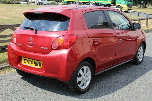 Mitsubishi Mirage 3 Red #3