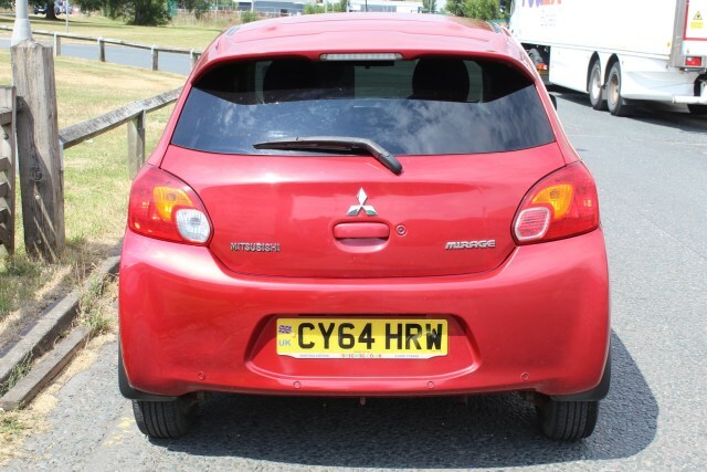 Mitsubishi Mirage 3 Red #4