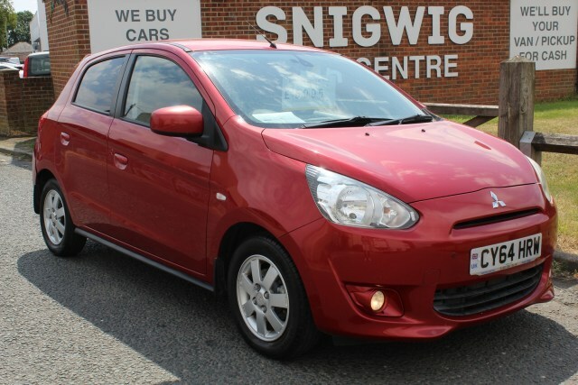 Mitsubishi Mirage 3 Red