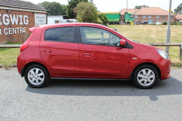 Mitsubishi Mirage 3 Red #2