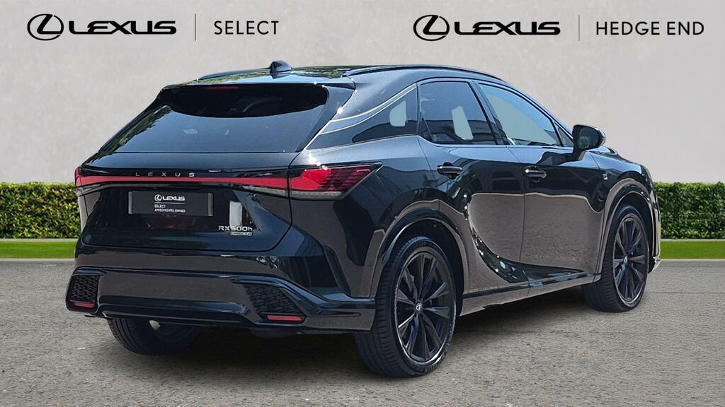 Lexus RX 2.4 500H Turbo F Sport Suv Hybrid Black #2