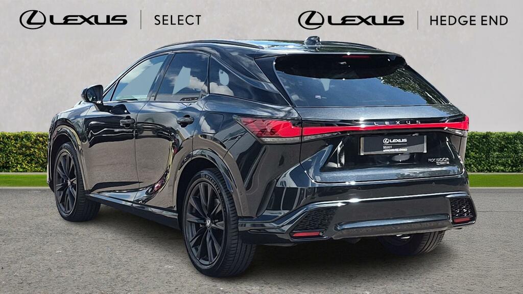 Lexus RX 2.4 500H Turbo F Sport Suv Hybrid Black #4