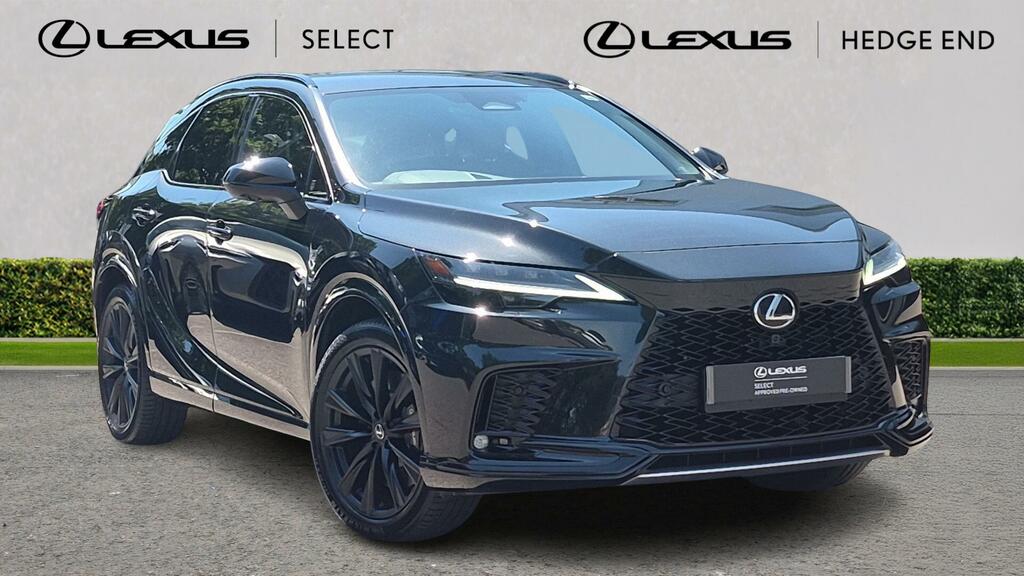 Lexus RX 2.4 500H Turbo F Sport Suv Hybrid Black